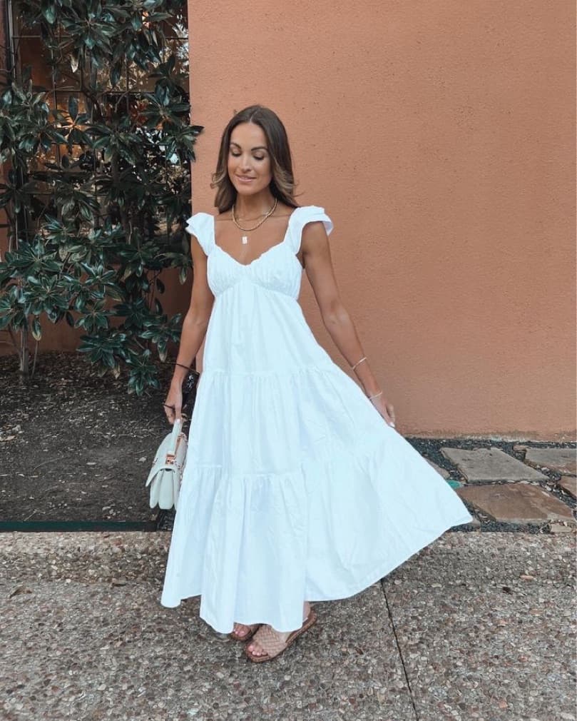 Abercrombie Tiered Maxi Dress - Image 1