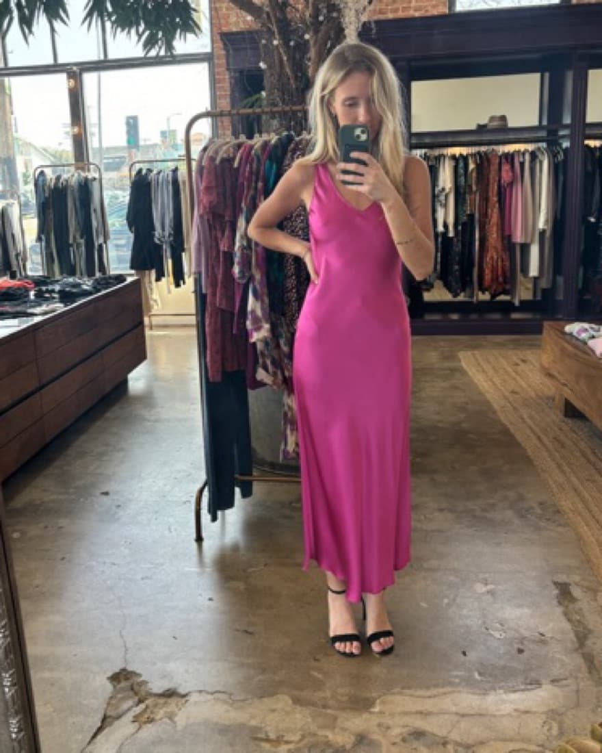 Unworn pink/magenta Sablyn Dress  - Image 2