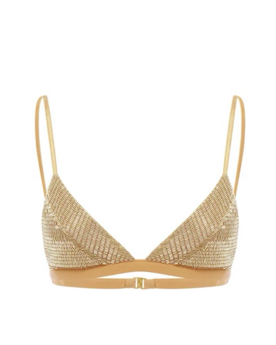 Gold Bikini Top - Image 2