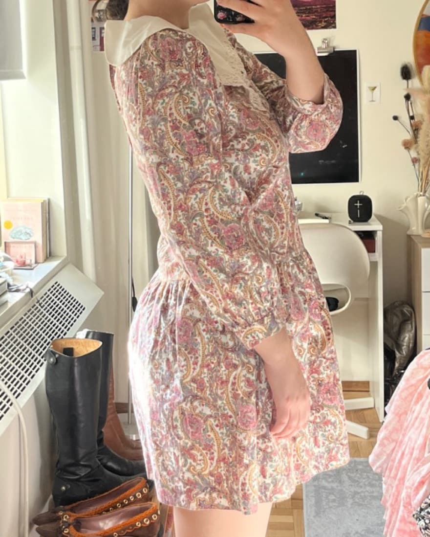 Vintage Mini Dress - Image 2