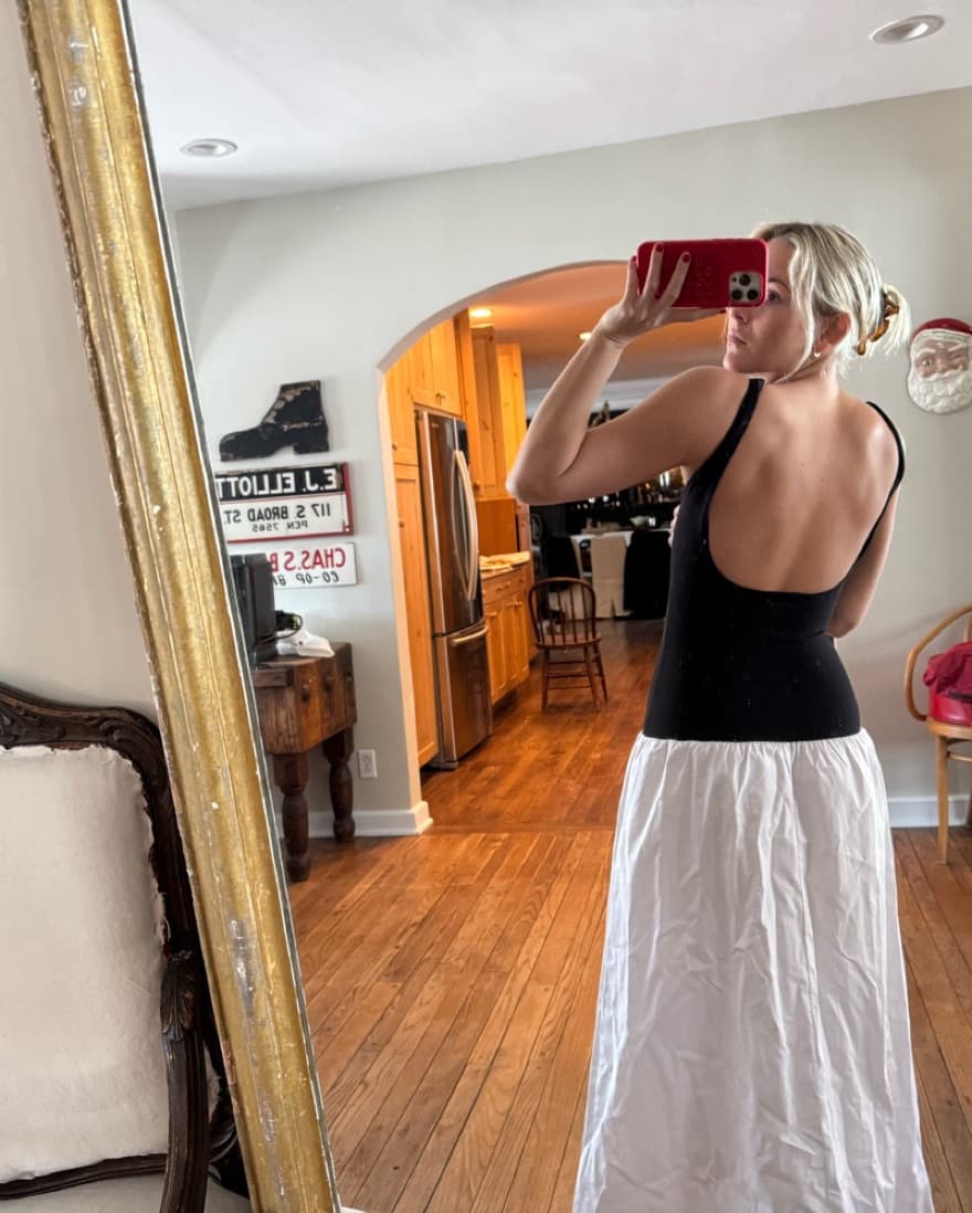 Two Toned Maxi Dress - Image 2