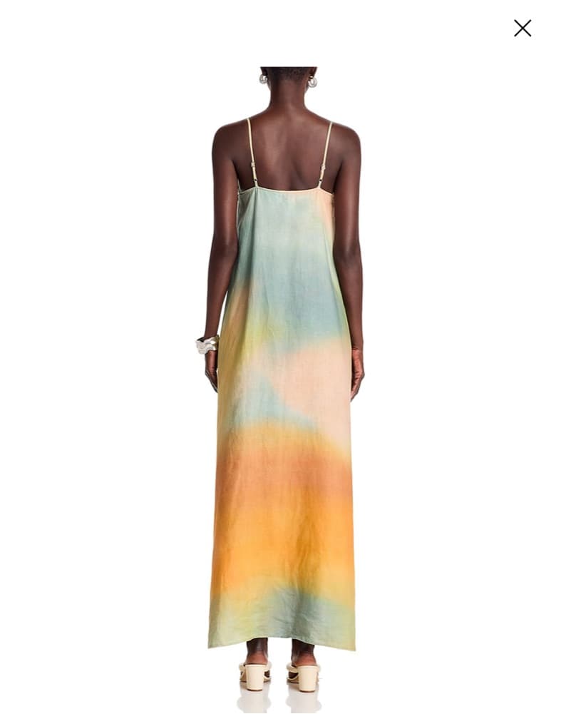 Staud Laura Linen Dress  - Image 3