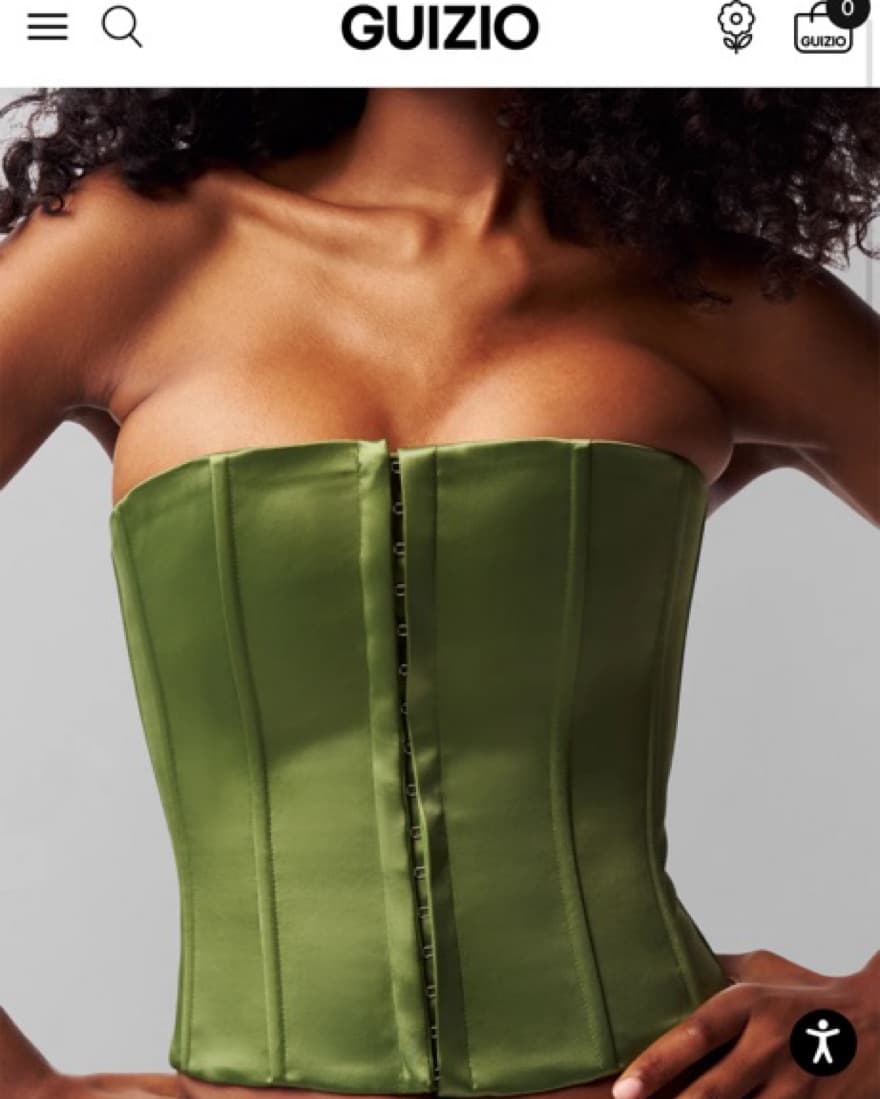 Guizio Sage Corset  - Image 1