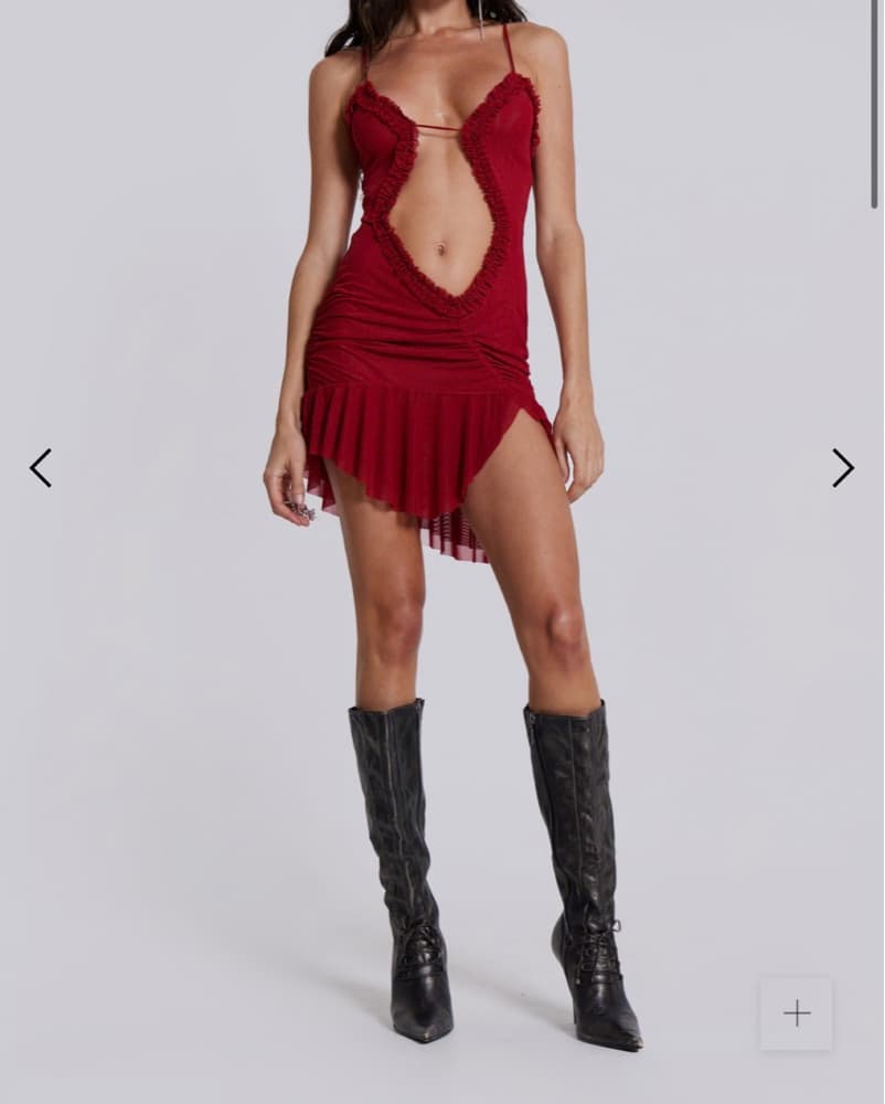 Jaded London - Scarlett Red Mini Fatale - Image 1