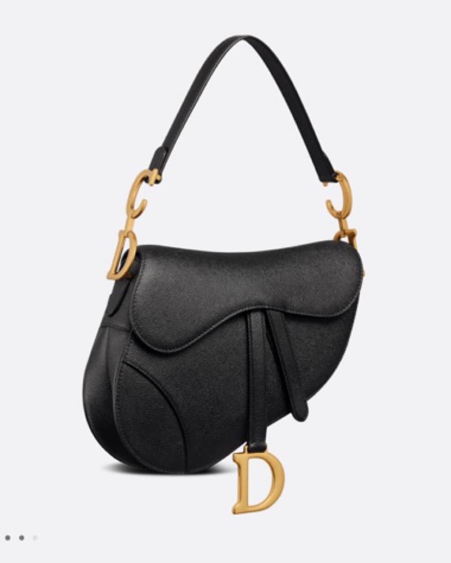 Dior Saddle Bag With Cross Body Strap  - Image 5