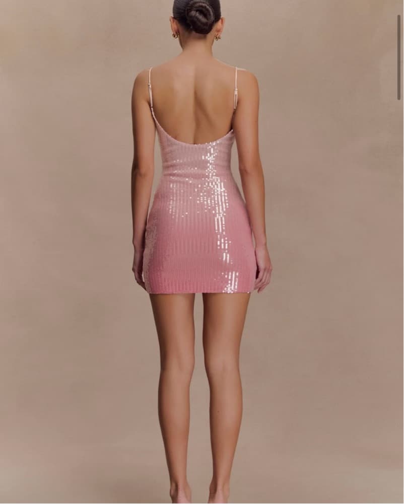 Meshki Mora Sequin Cocktail Dress - Image 2