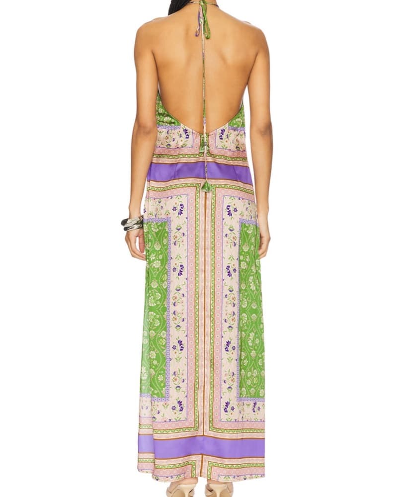 Misa Halter Maxi Dress - Image 2