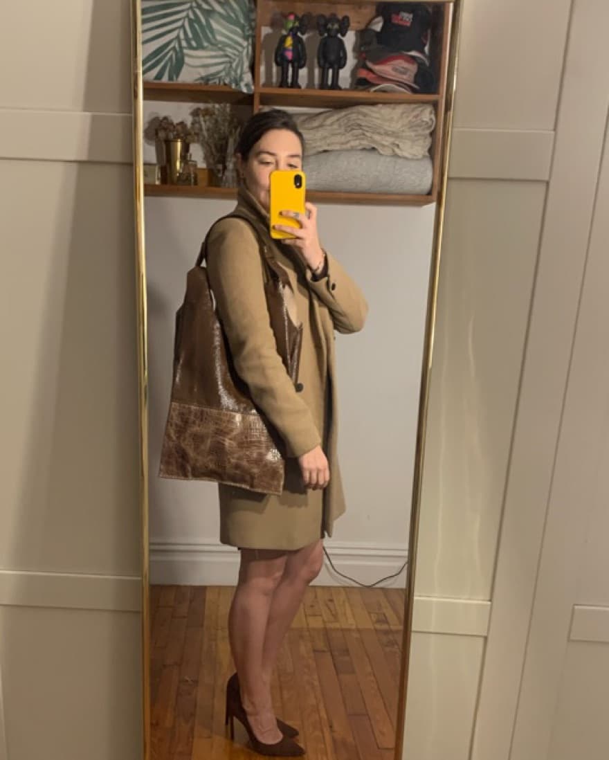 Upcycled Leather Bag - Image 5