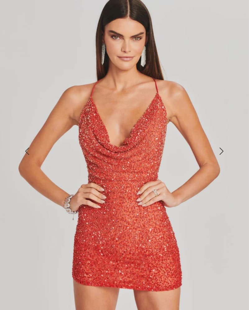 Retrofete Mich Sequin Ombre Dress - Image 3