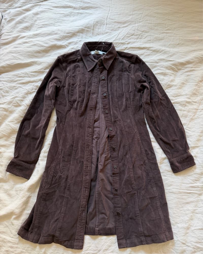 New W/ Tag Madewell Button-Up Mini Dress - Image 3