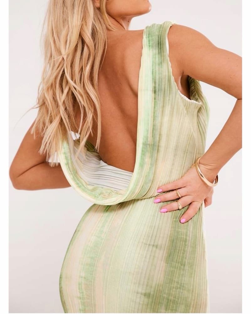 Maxi Pleated Dress - Image 2