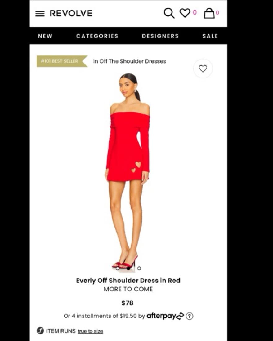 REVOLVE Valentine’s Day Dress  - Image 5