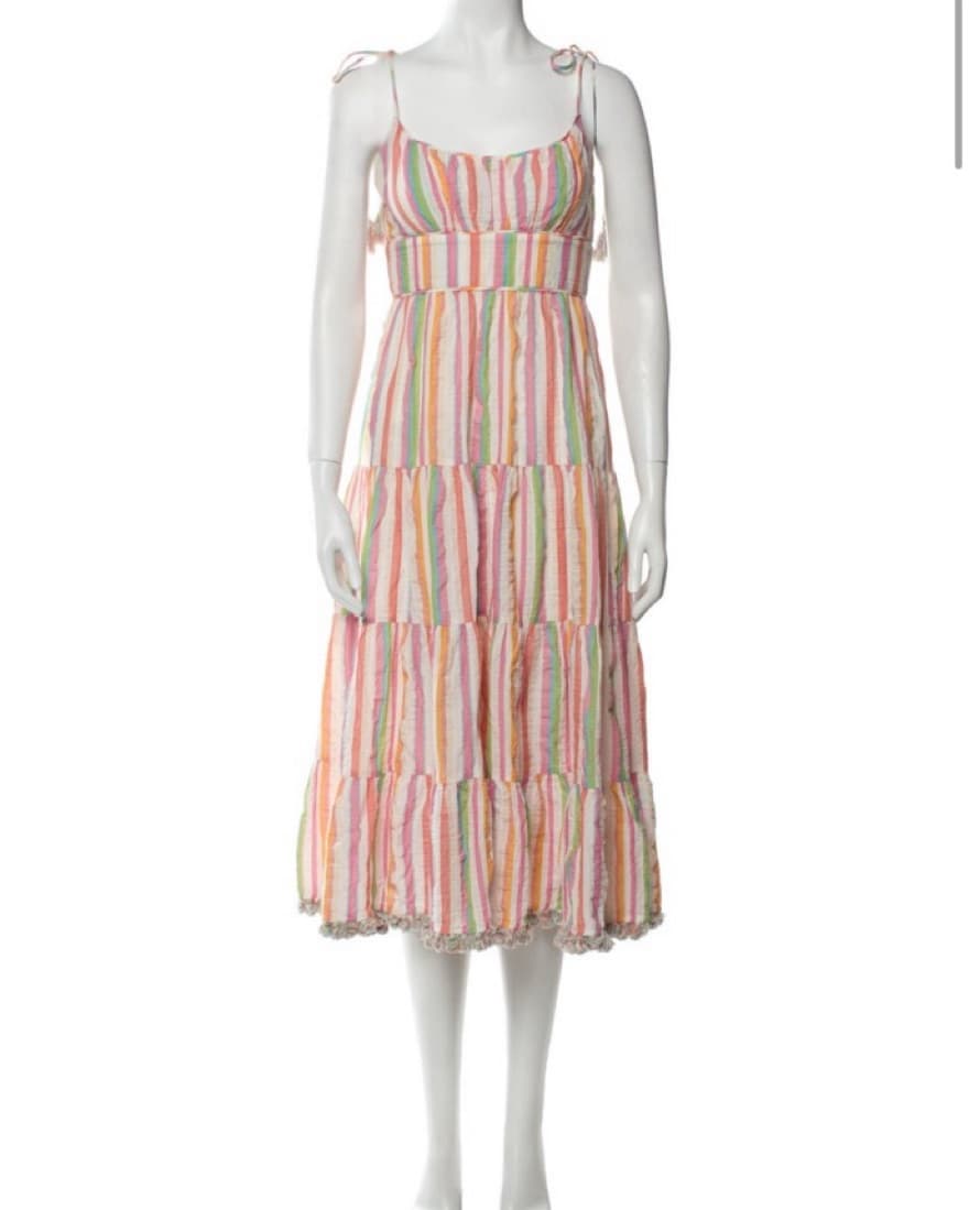 Zimmerman striped Midi Dress  - Image 1