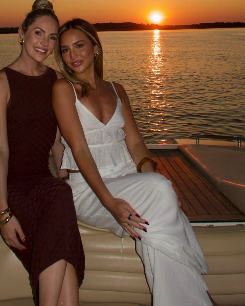 White Linen Pant Set - Image 2