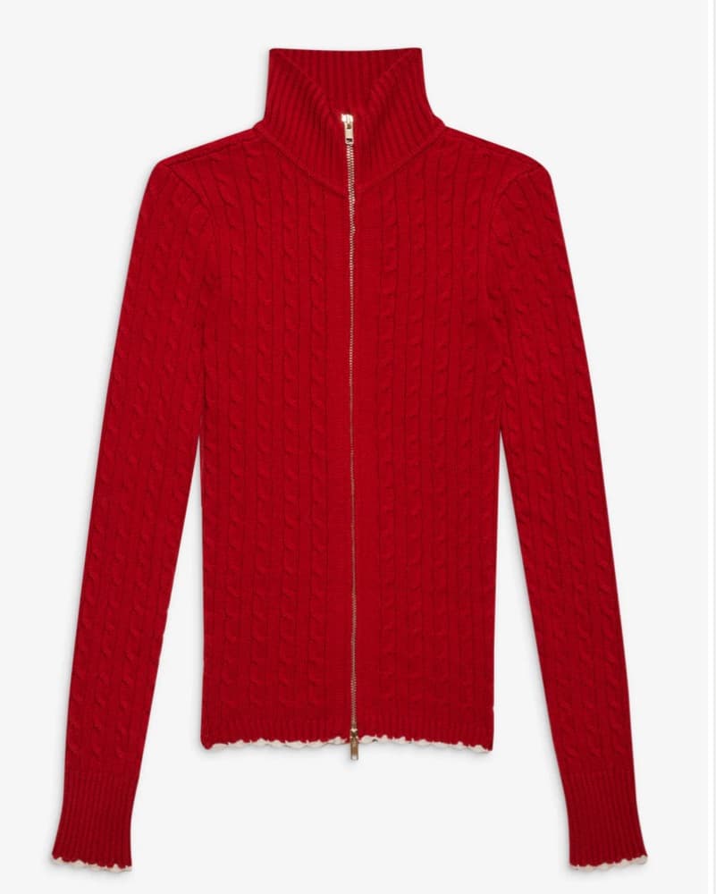 Frankies Cable Knit Carter Sweater  - Image 1