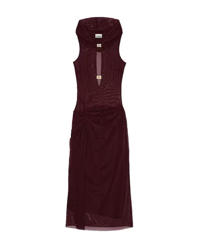 GANNIxPaloma Elsesser Mesh Dress - Image 1