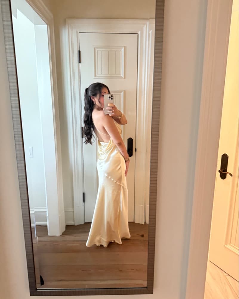 Butter Yellow Khaite Gown Maxi - Image 4