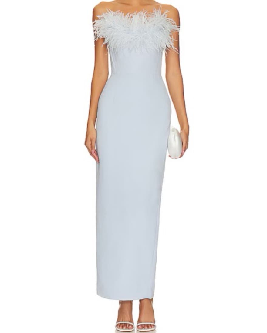 Iman Dress in Powder Blue - Image 1