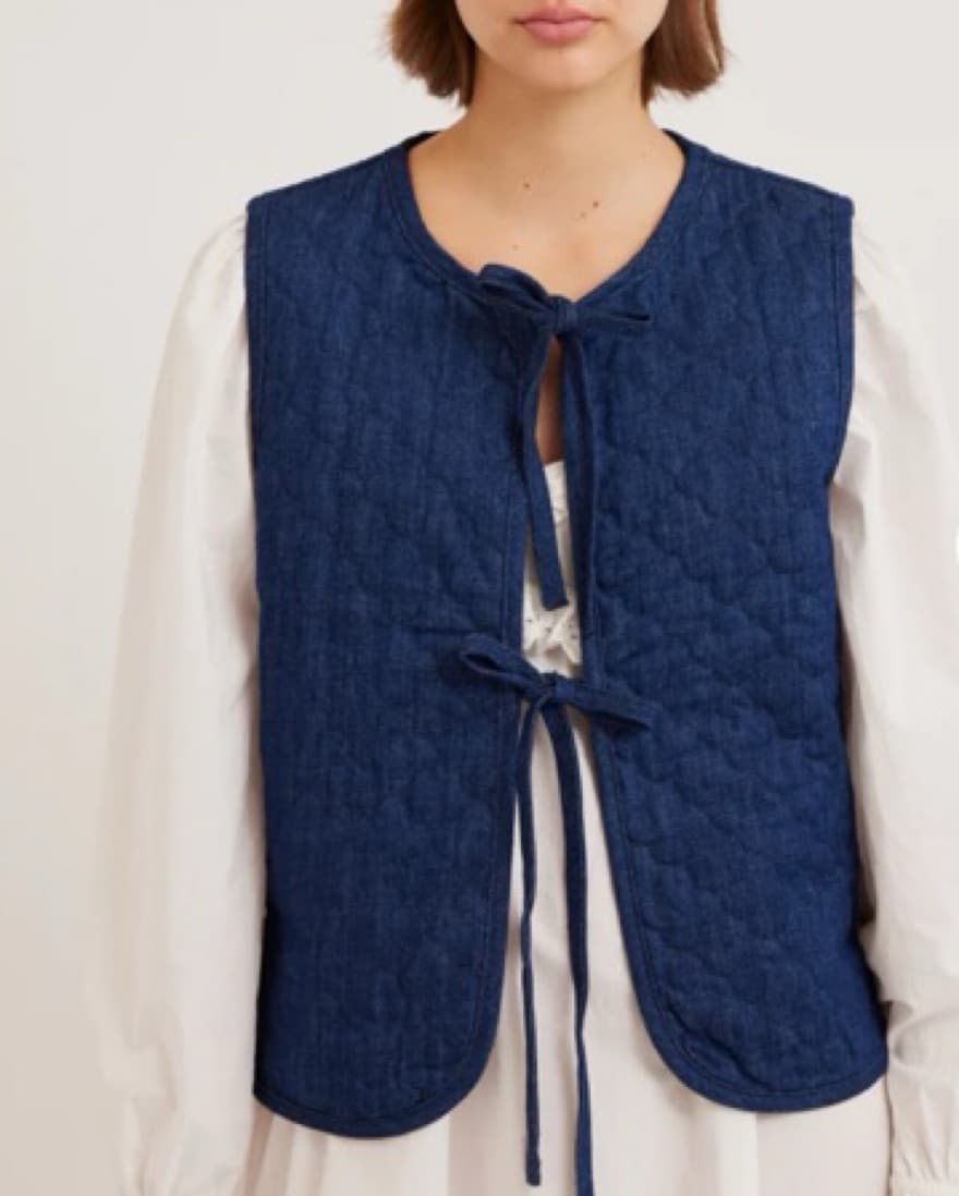 Damson Madder Tie-Vest - Image 1