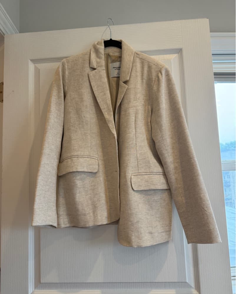Abercrombie And Fitch Linen Blazer - Image 2