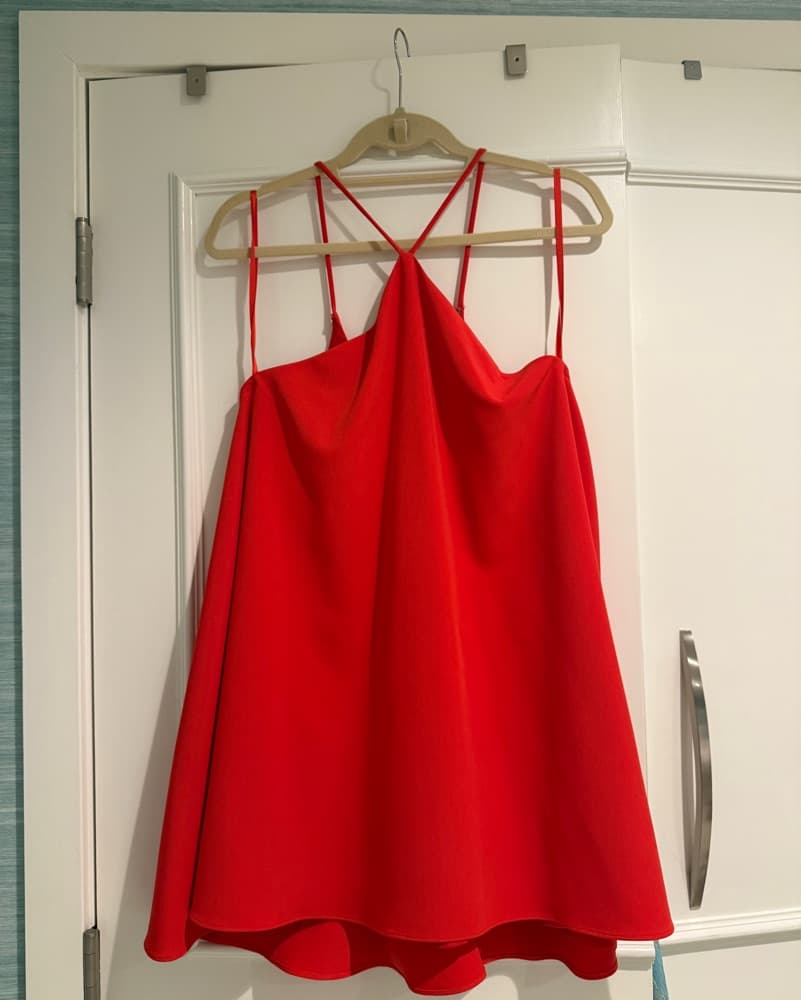 Vibrant Red Milly Dress - Image 1
