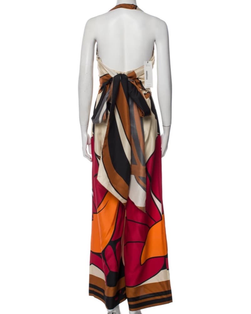 Vibrant Patterned Maxi Dress - Image 4