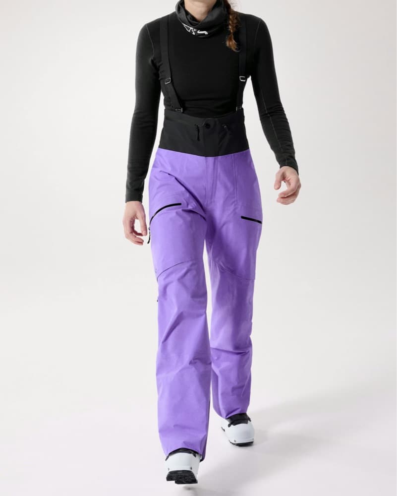 Arc’teryx Bib Ski Pant Purple - Image 1