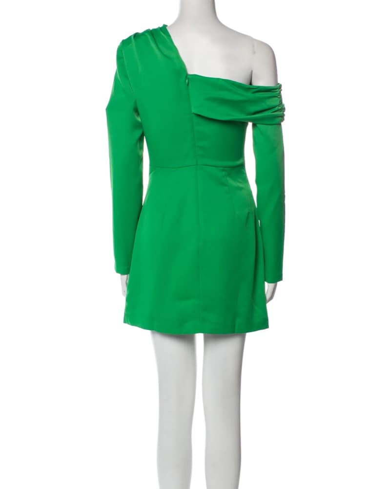 Misha Collection One Shoulder Mini Dress - Image 2