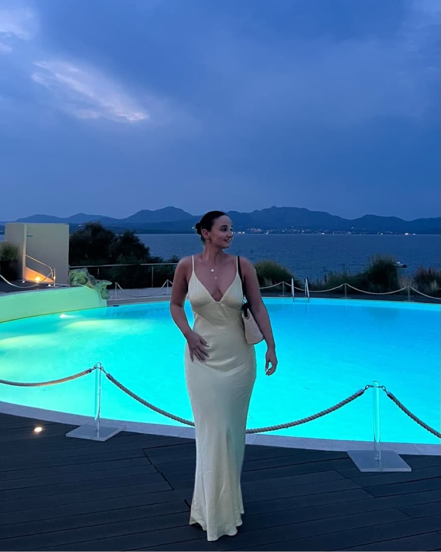 Bardot Capri Slip Dress - Image 3