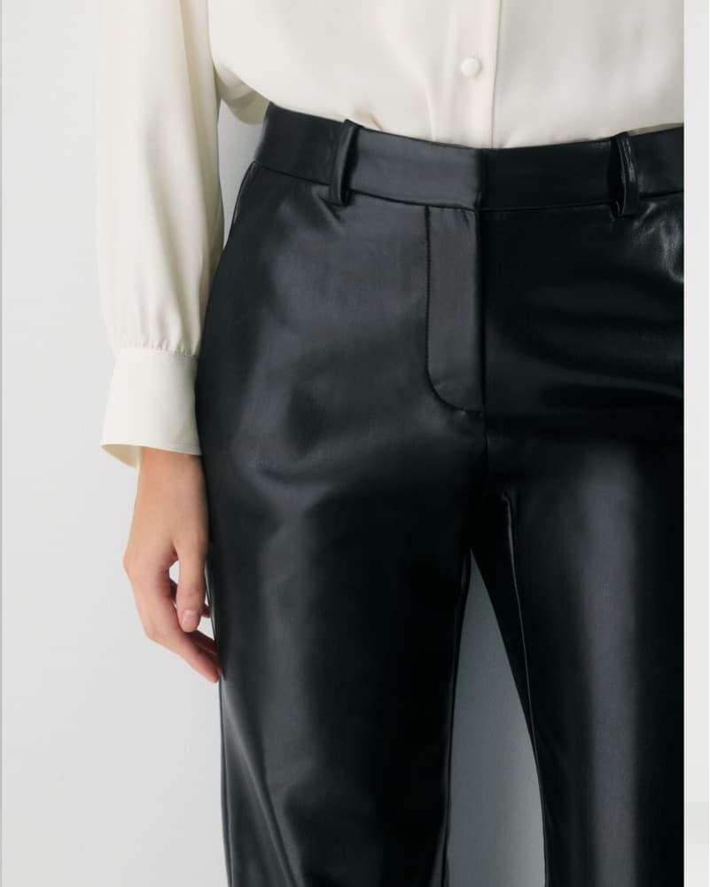 Elegant Leather Pants Aritzia - Image 2