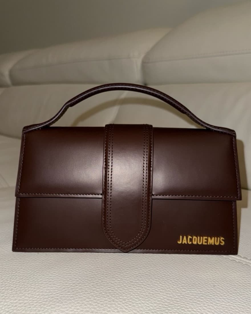 Jacquemus Brown Leather Bag - Image 1