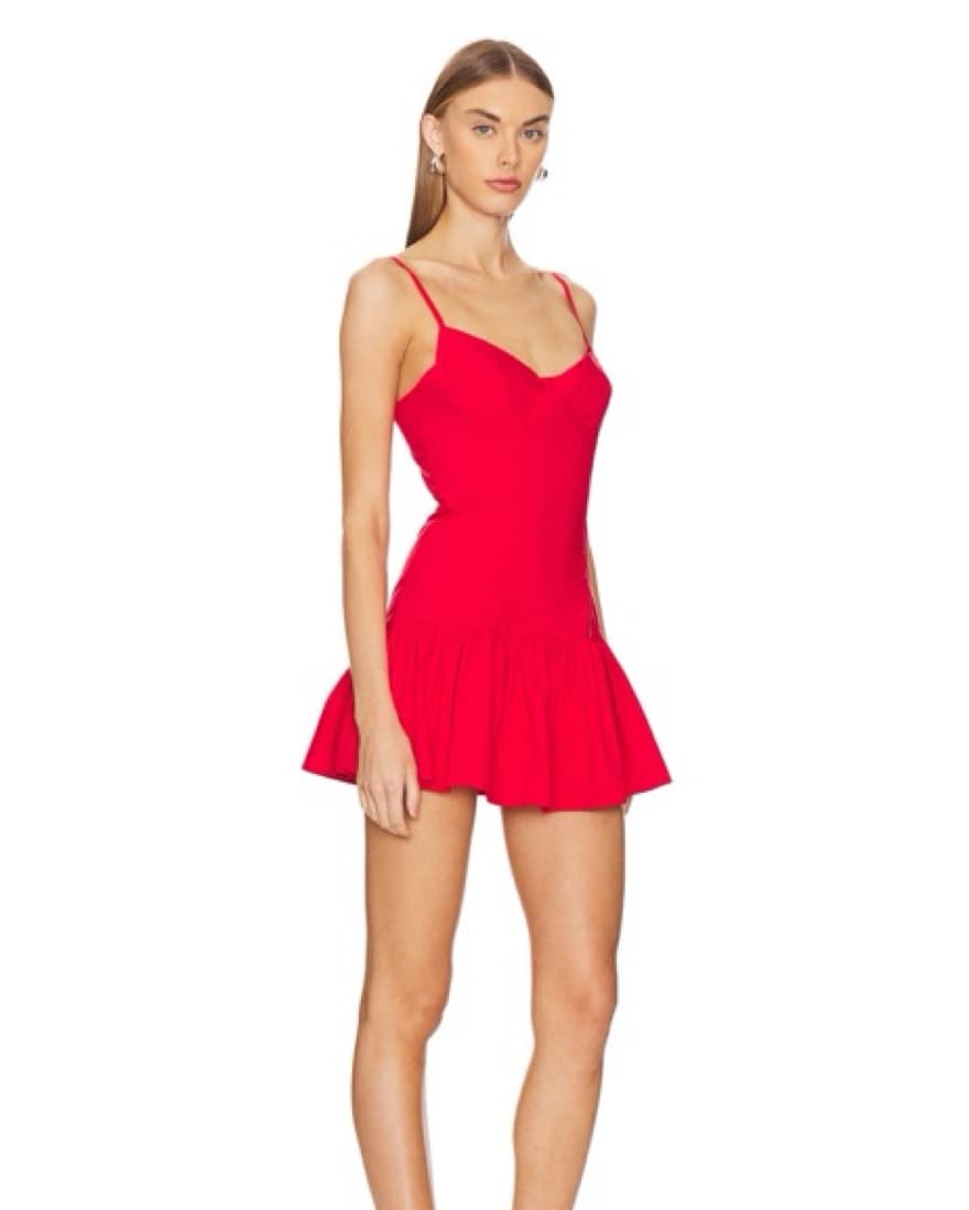 Red Mini Dress - Image 3