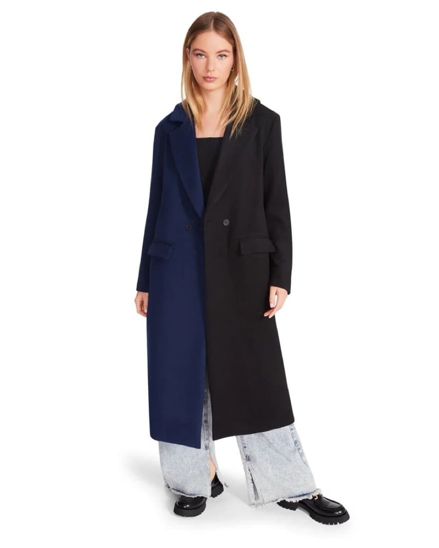 Steve Madden Color Match Wool Trench - Image 1