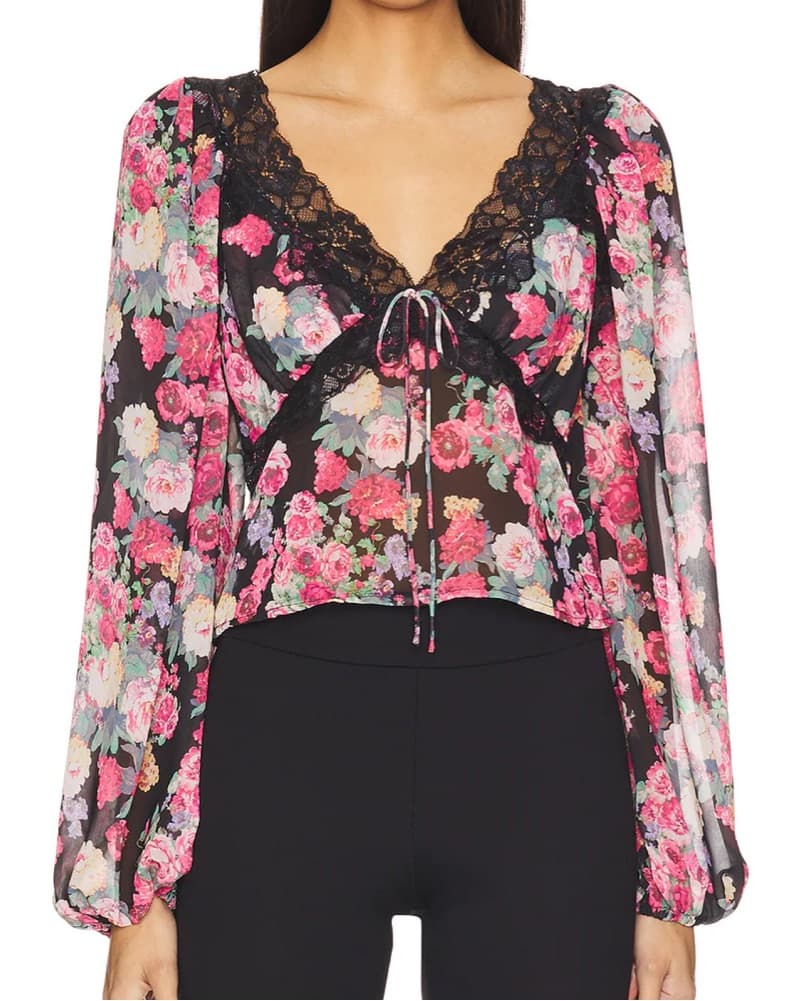 FOR LOVE & LEMONS CLARISSE TOP - Image 1