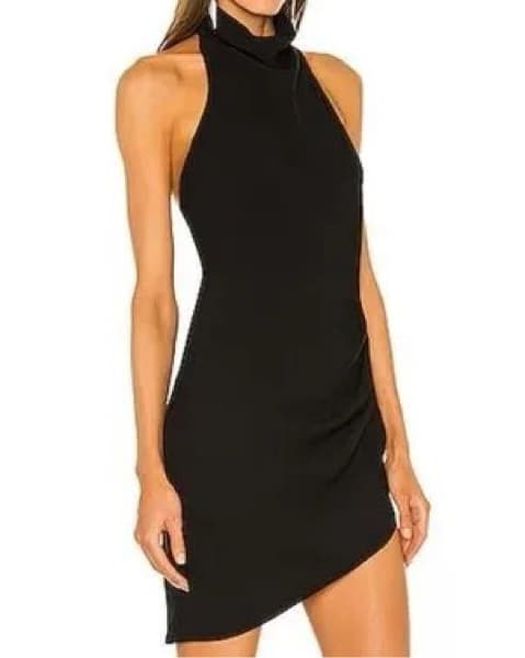 Amanda Uprichard Black Samba Dress - Image 2