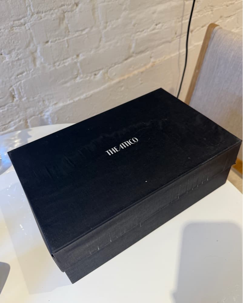 The Attico Black Mules - Image 4