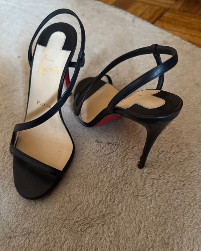 Christian Louboutin strappy heels - Image 3