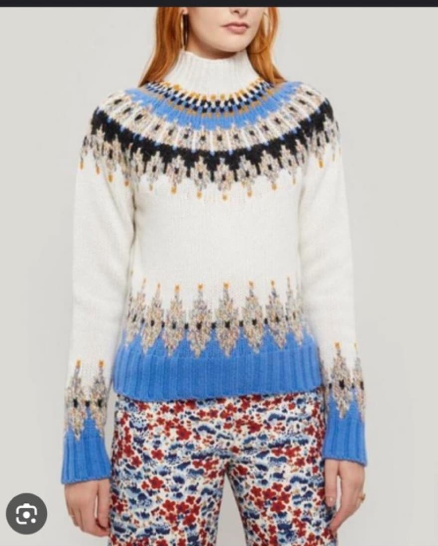 Stine Goya Justine FairIsle Wool Sweate - Image 6