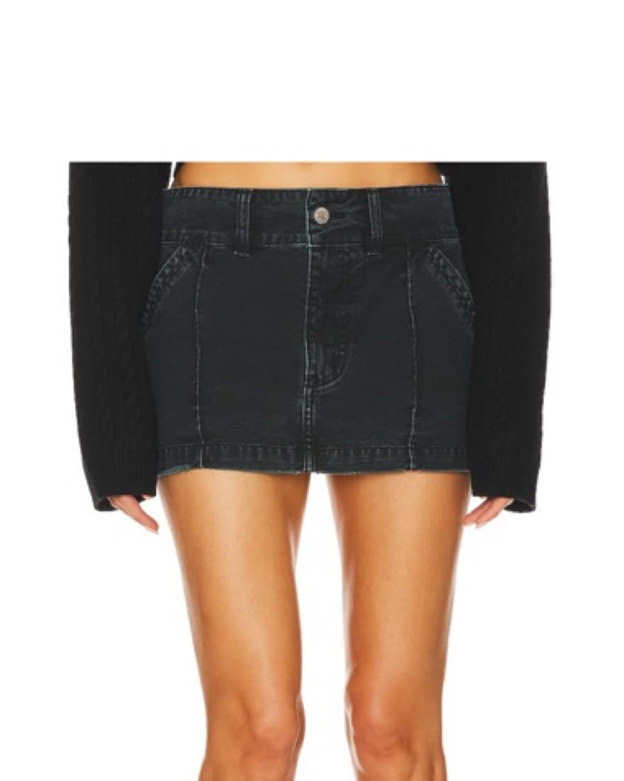 Helsa Workwear Mini Skirt  - Image 2