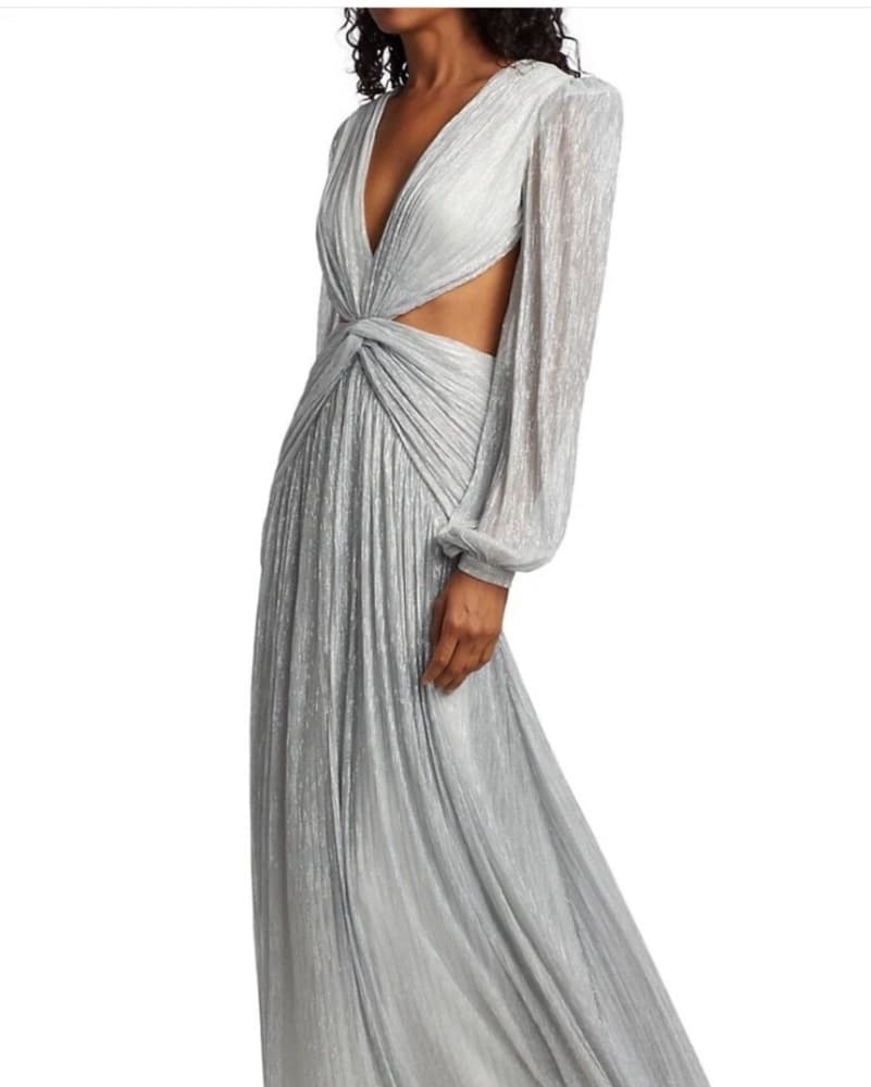 PatBo Metallic Cut Out Dress - Image 2