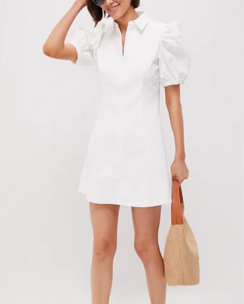 Hyacinth House White Mini Dress - Image 3