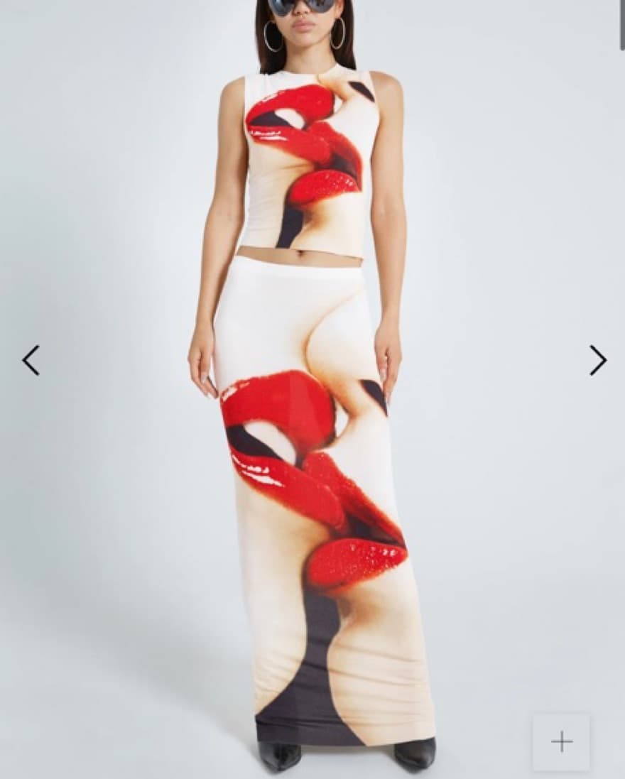 Jaded London Kiss Maxi Skirt - Image 2