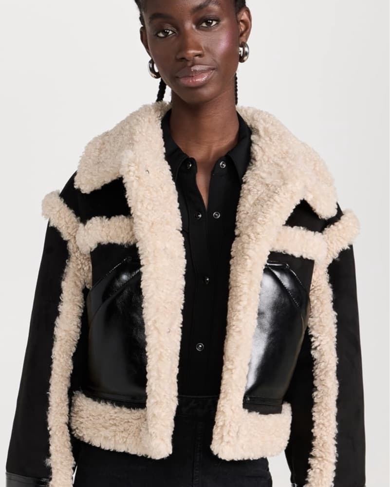 STAND STUDIO Amazing Fur Jacket - Image 1