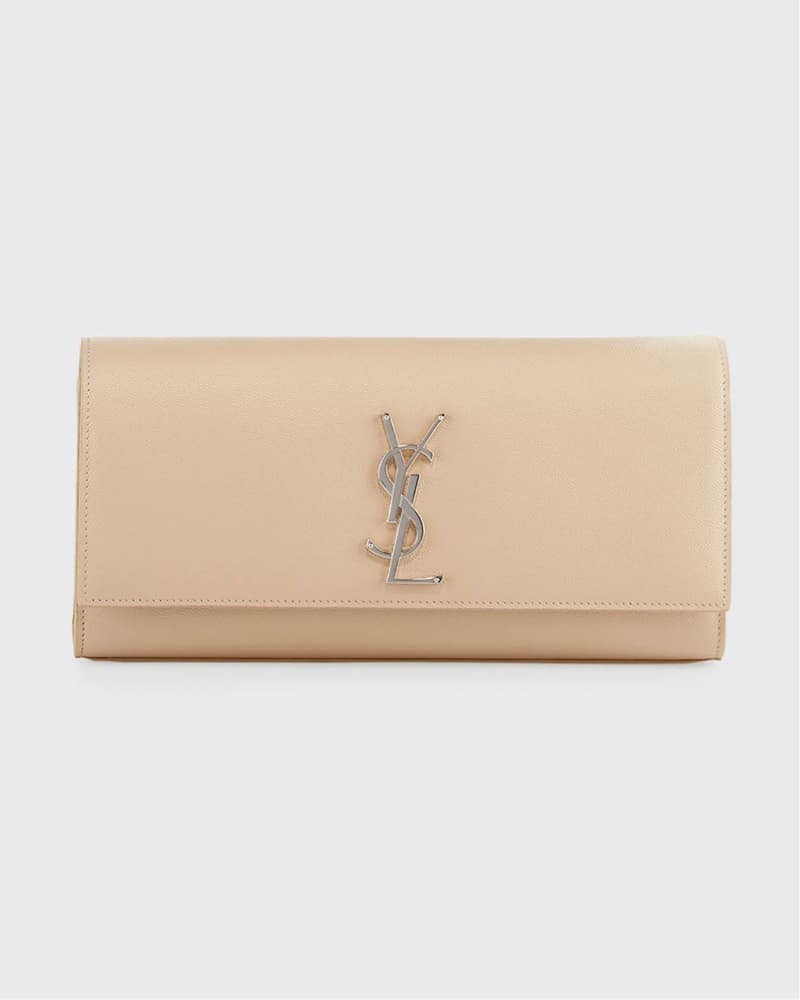 $1,300 Saint Laurent Kate YSL Clutch Bag - Image 1