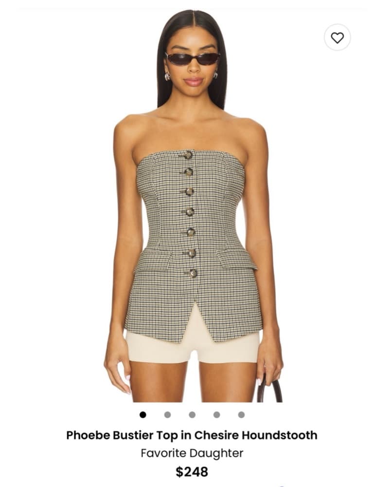 Favorite Daughter Phoebe Bustier  - Image 6