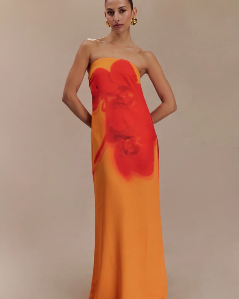 Amaya Strapless Maxi Dress - Image 2