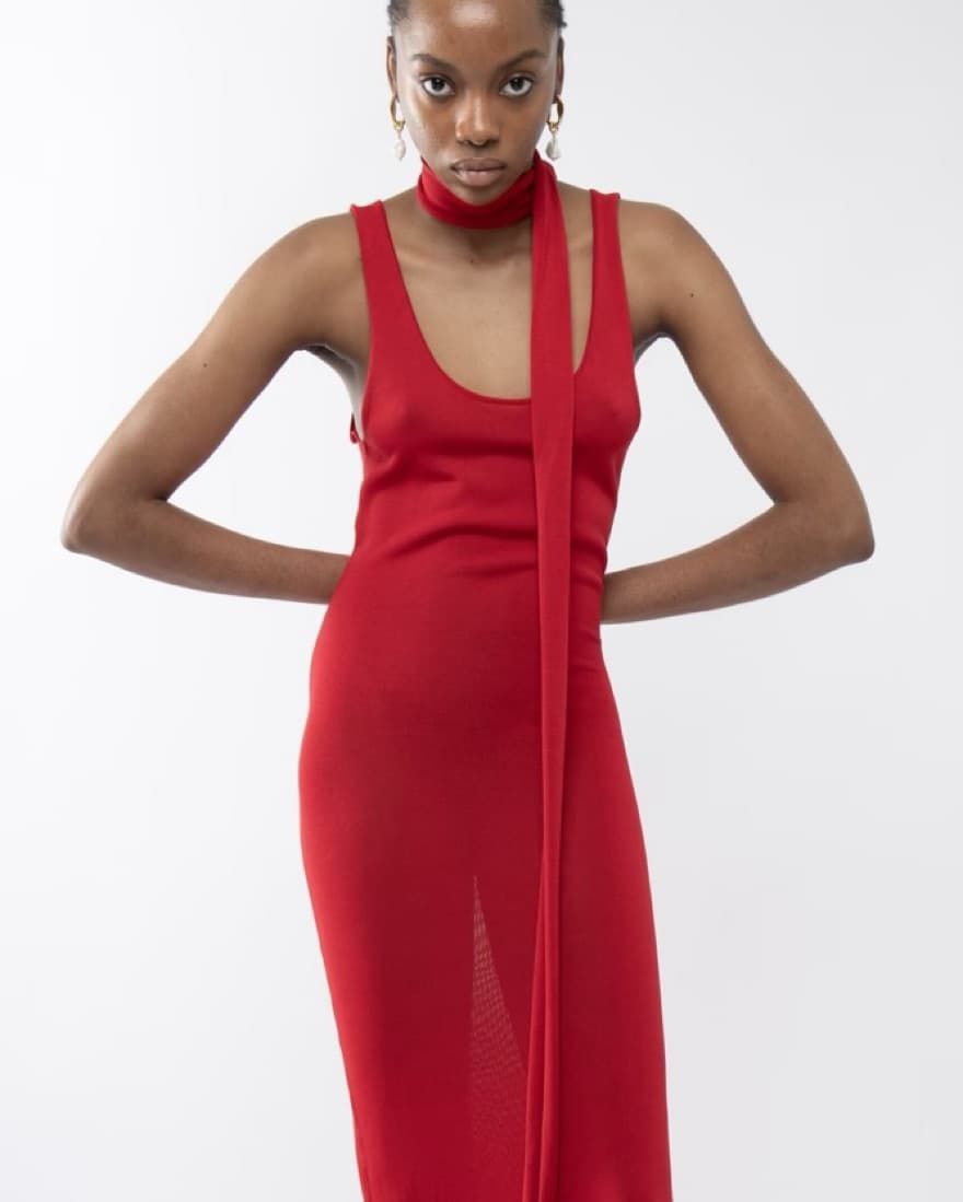 ARAKII MOMENT SCARF MAXI DRESS - Image 2