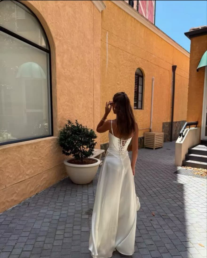 House of CB Anabella White Maxi Dress - Image 4