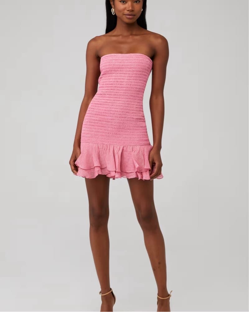 ROCOCO SAND CARI SHORT DRESS - Image 1