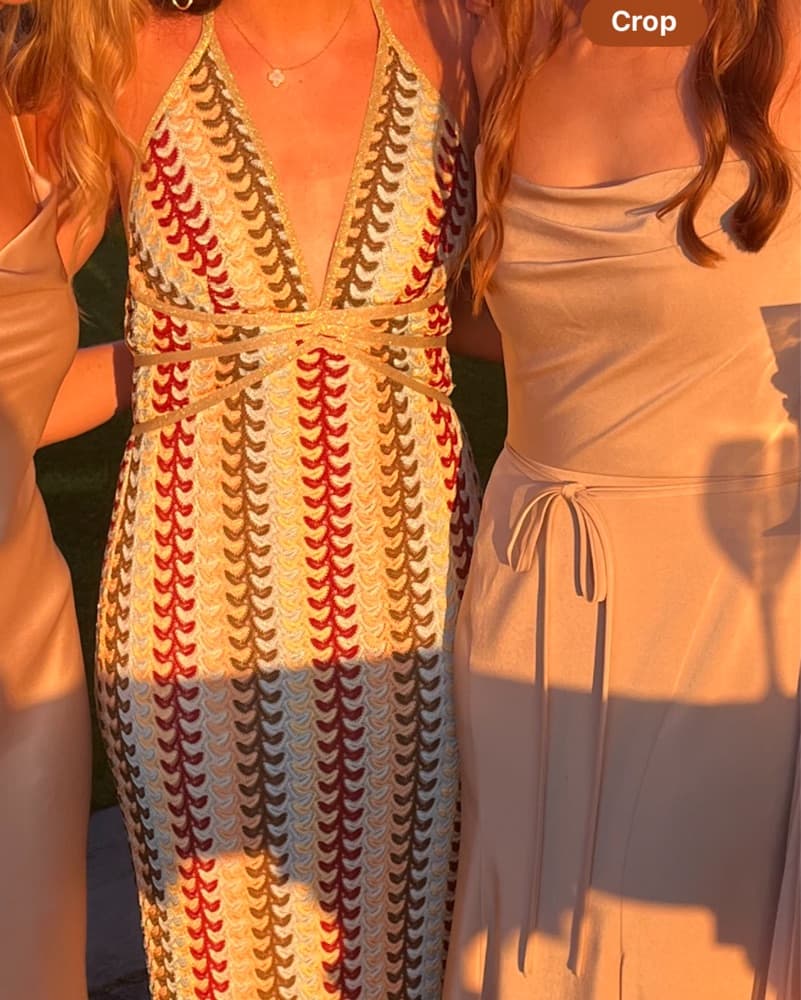 Alsxis missoni Print Gown - Image 3